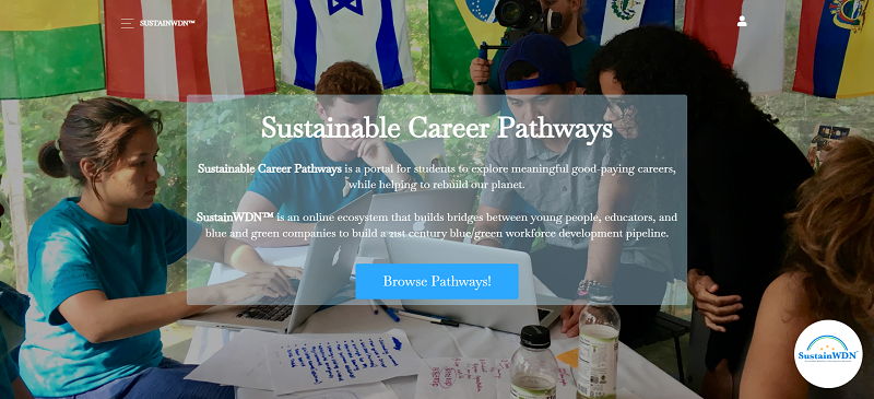 Sustainable Career Pathways home page